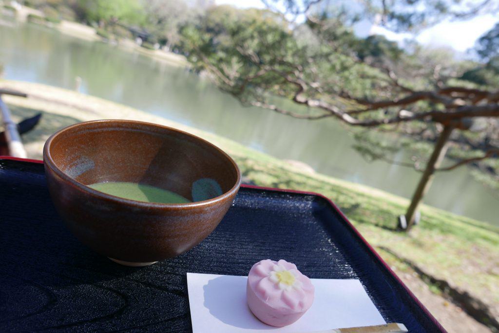טקס תה ביפן גני ריקוגיין - Rikugien Gardens