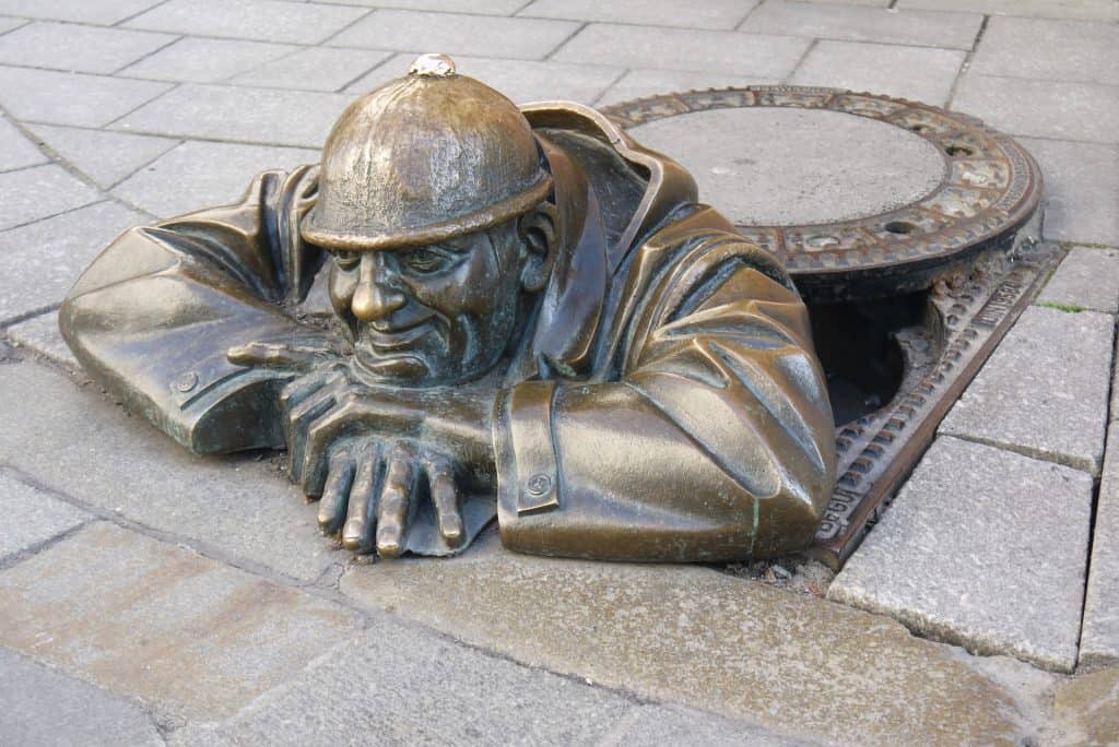 הפסל המפורסם של ברטיסלבה, יעדים בזול באירופה